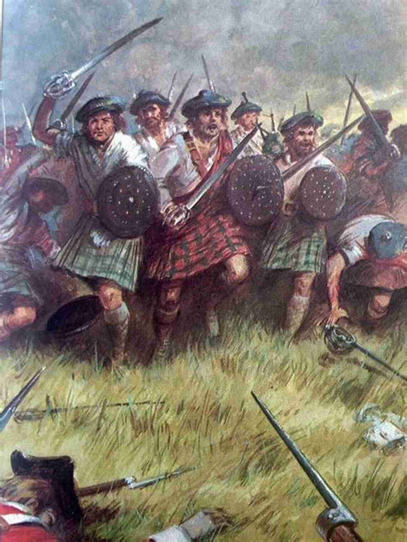 A Depiction Of The Highland Charge, A Ferocious And Strategic Tactic Employed By The Highland Regiments The Story Of The Highland Regiments