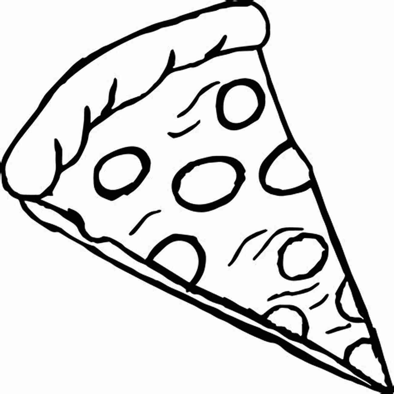 A Funny Coloring Page With A Pizza Slice And Heart Shaped Toppings Saying 'I Love You To The Pizza And Back!' Proud To Be Your Child: Funny Mother S Day Coloring To Show Love Your Mother