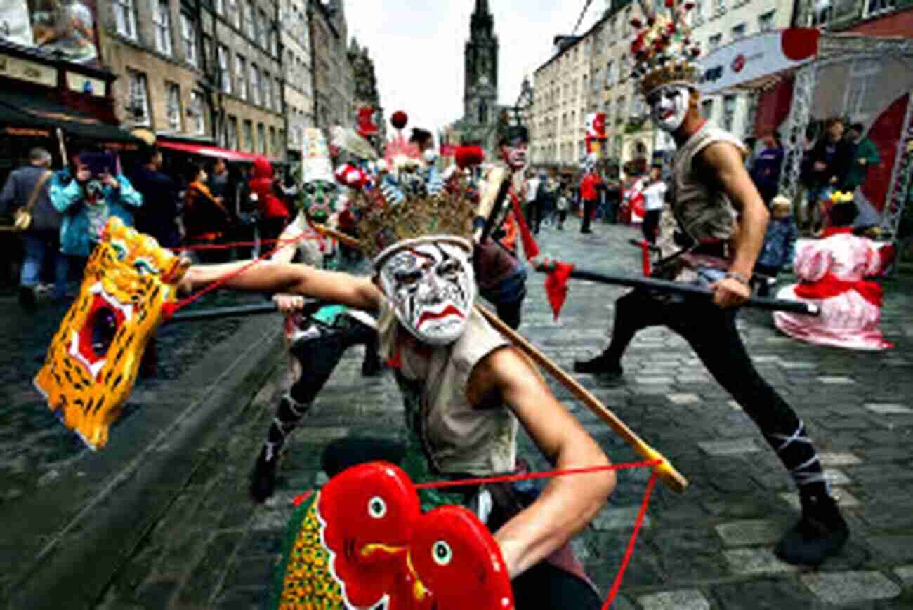 A Street Performance During The Edinburgh Festival Fringe The Capital City Of Scotland: Independent Author