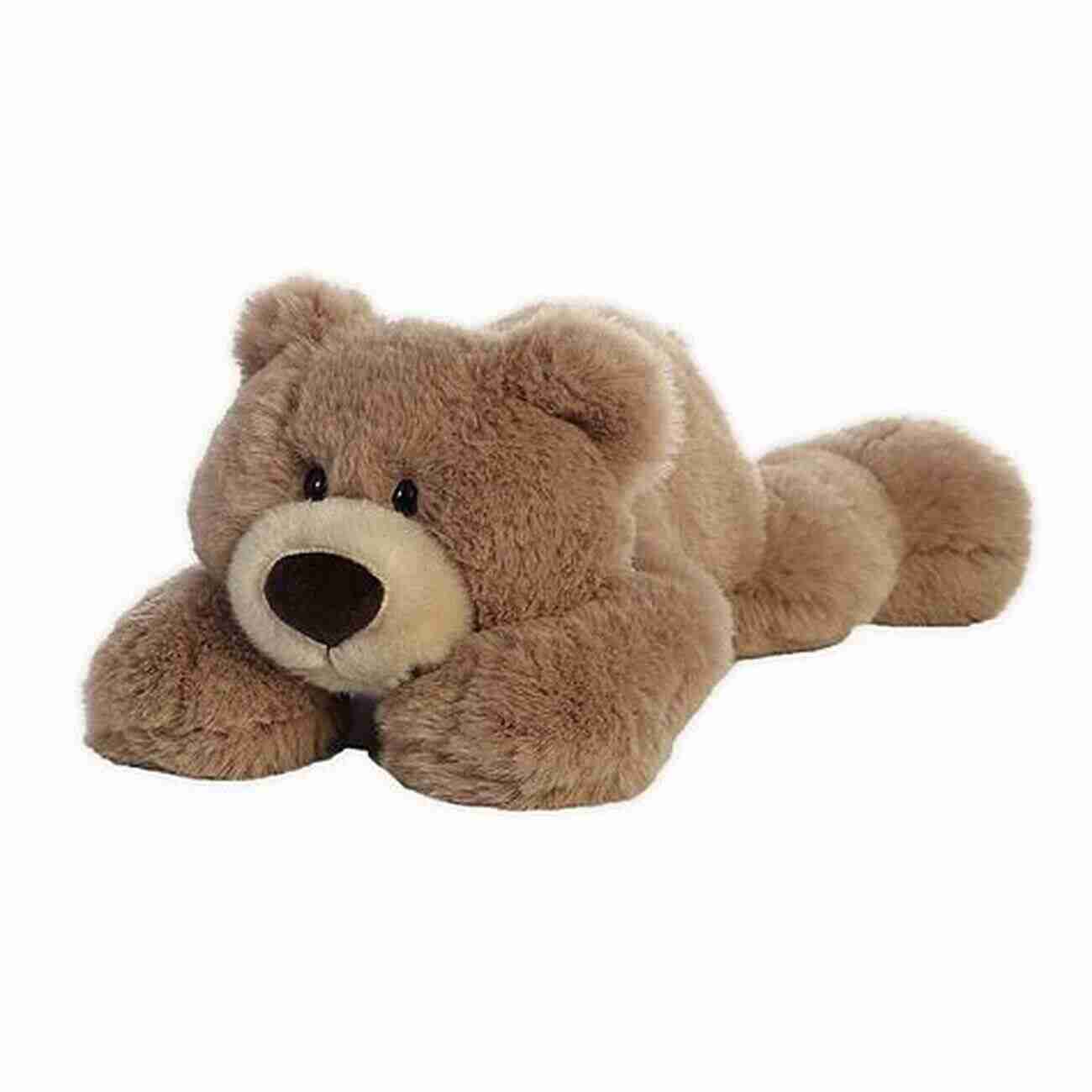 Adorable Brown Plush Bear With Embroidered Eyes And A Smile, The Perfect Cuddly Friend For All Ages The Story Of A Plush Bear