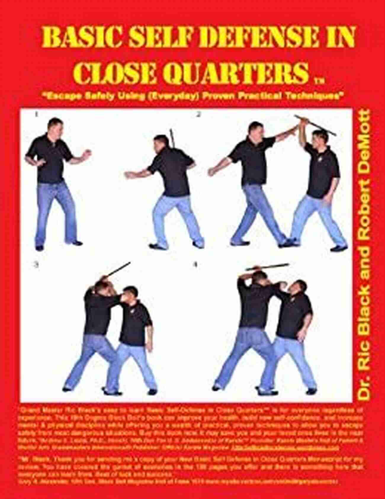 Basic Self Defense Techniques In Close Quarters Illustration Basic Self Defense In Close Quarters