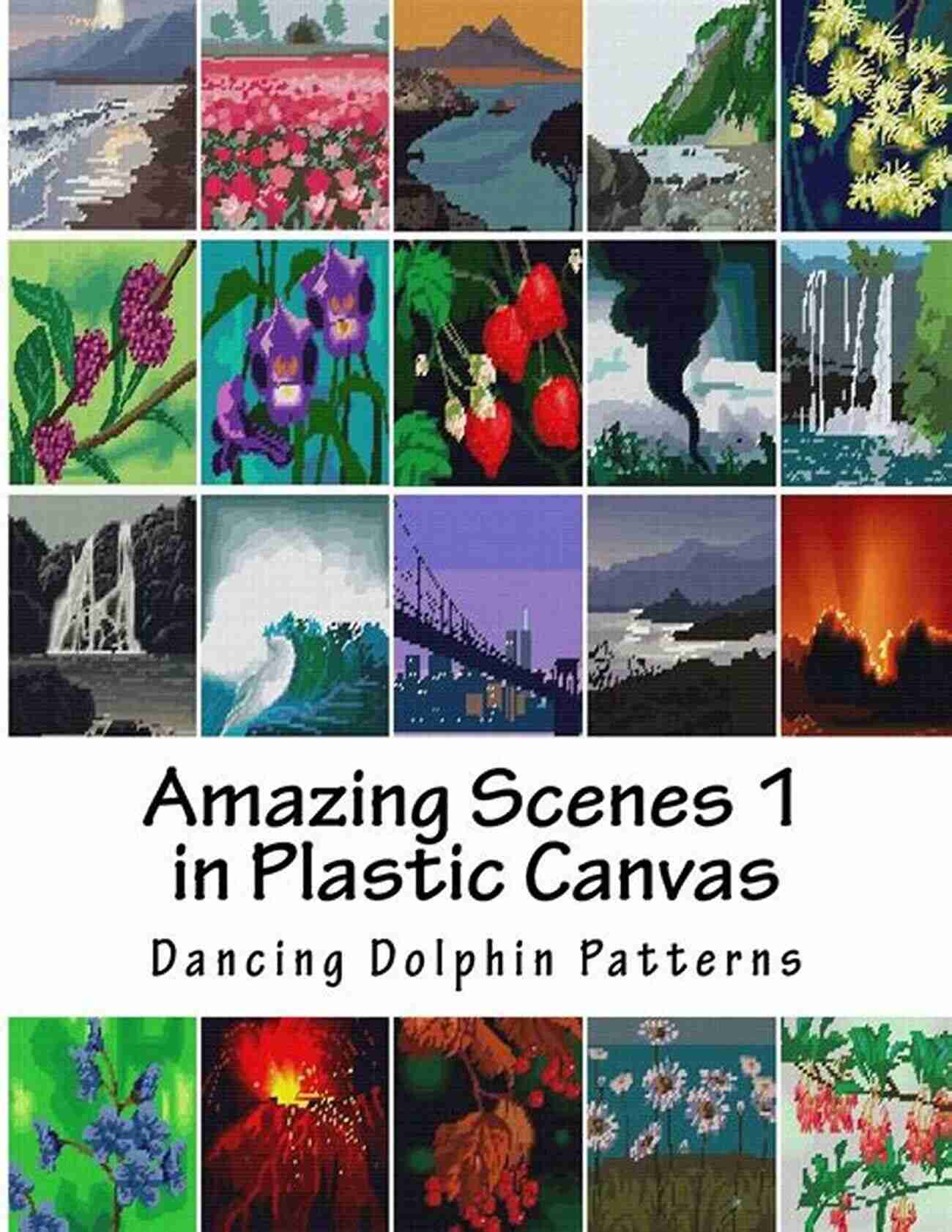 Captivating Meadow Scene In Plastic Canvas By David Collins Amazing Landscapes 10: In Plastic Canvas (Amazing Landscapes In Plastic Canvas)