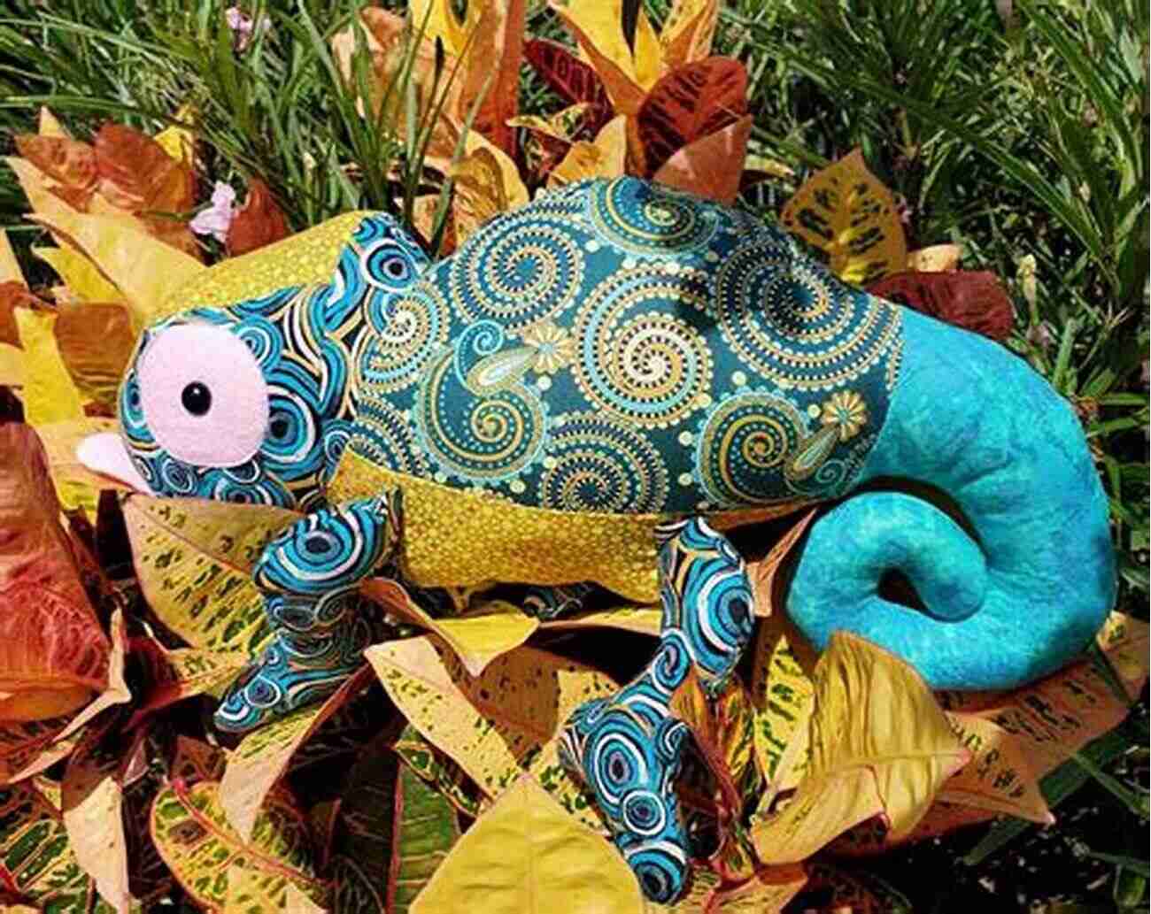 Charming Chameleon Sewn Animal Head Sewn Animal Heads: 15 Trophy Heads To Stitch