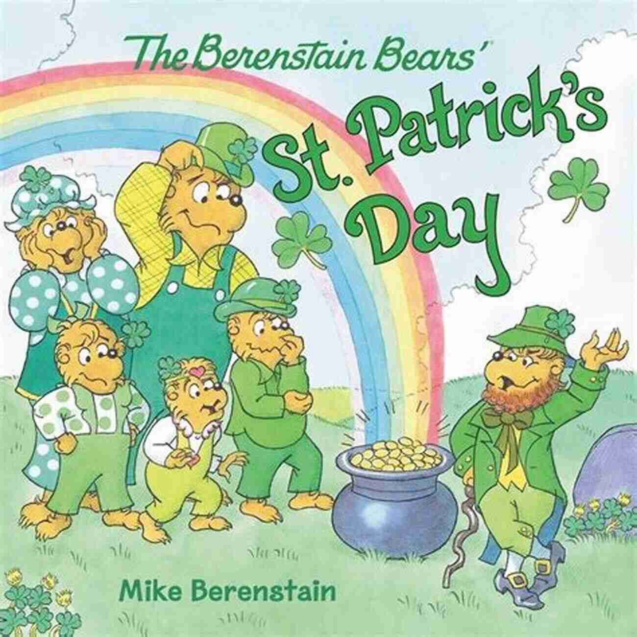 Children Engrossed In The Berenstain Bears St Patrick Day Book The Berenstain Bears St Patrick S Day