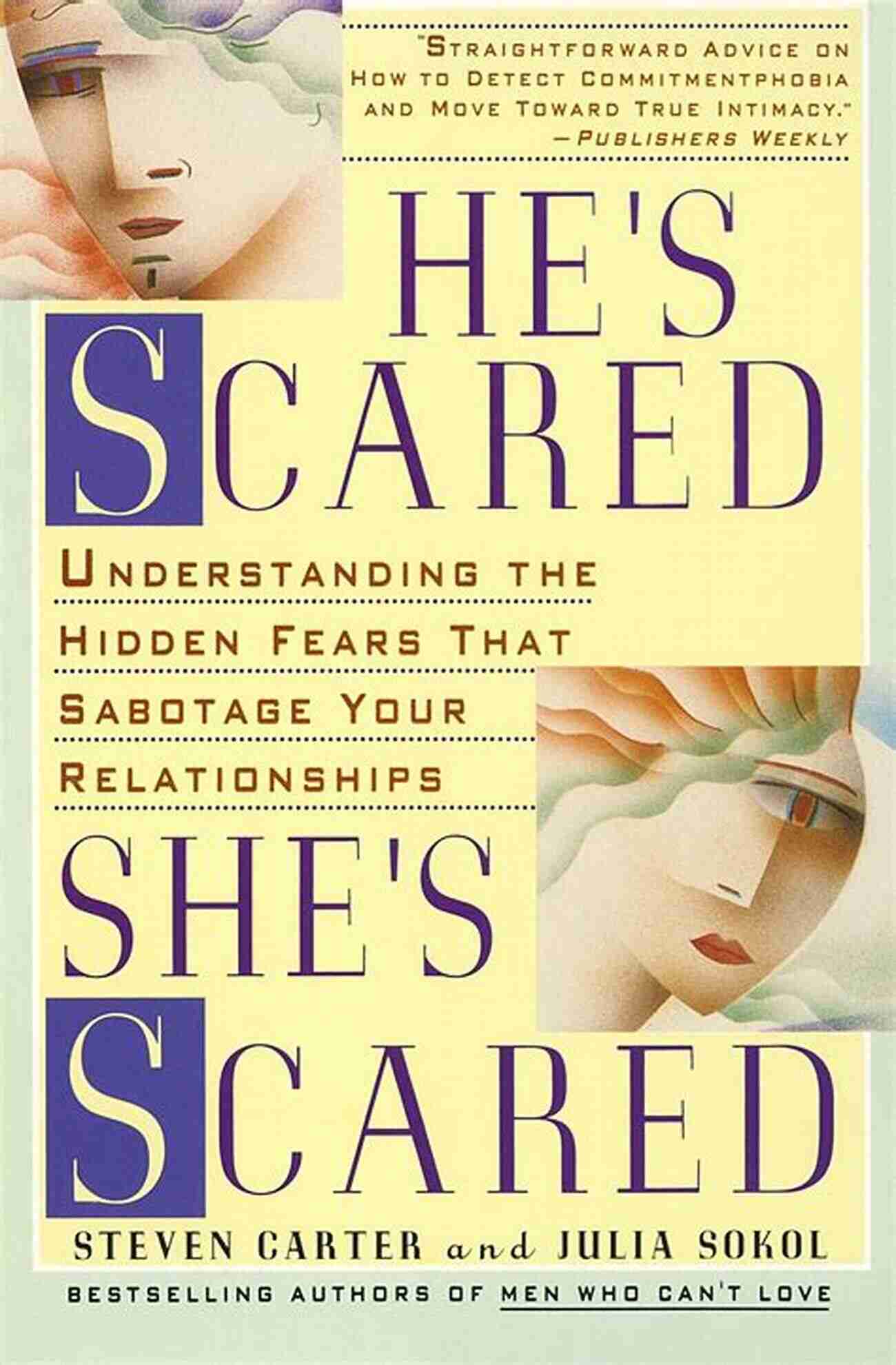 Cover Of 'He Scared, She Scared' By Steven Carter HE S SCARED SHE S SCARED Steven Carter