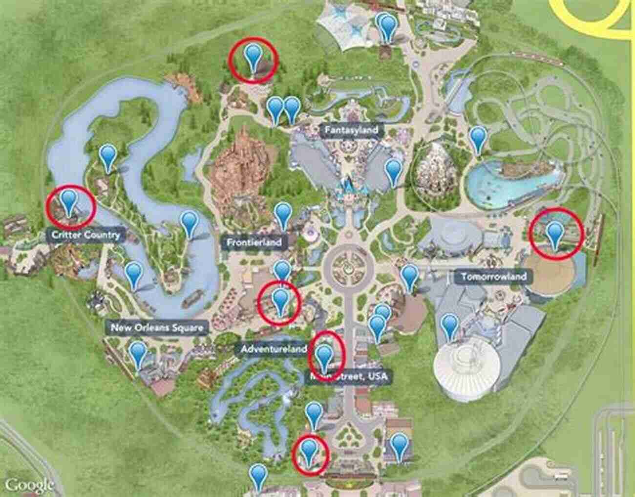 Critter Country Restroom Locations In Disneyland Restroom Locations In Disneyland Hein De Bont