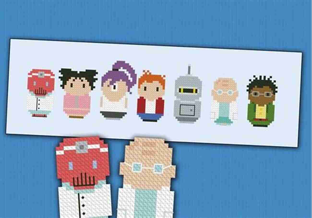 Cross Stitch Example 13 Futurama Characters Cross Stitch Patterns