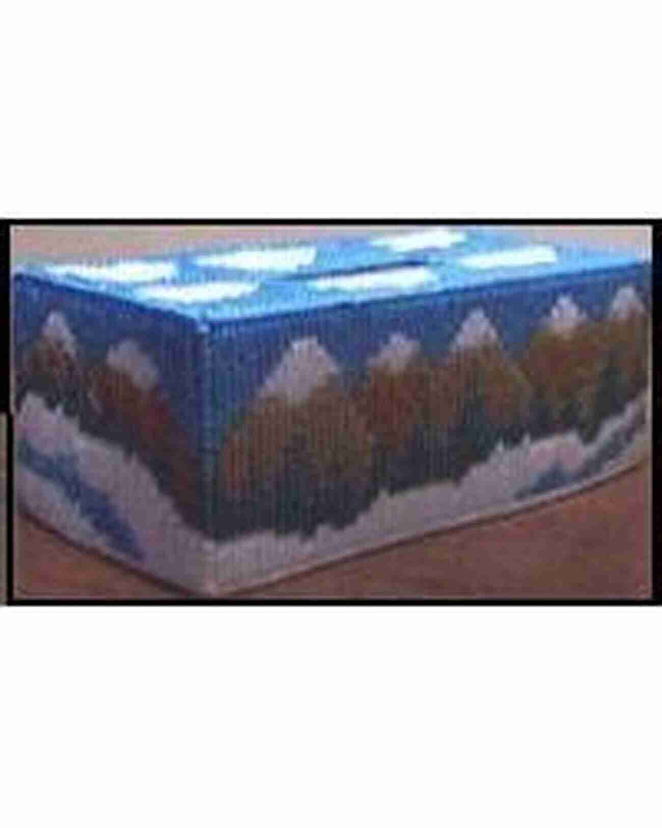 Detailed Plastic Canvas Depiction Of Majestic Mountains Amazing Landscapes 2: In Plastic Canvas (Amazing Landscapes In Plastic Canvas)