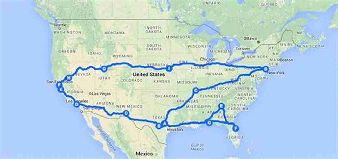 Drive Across America On 10 Day Drive Across America On $10 A Day