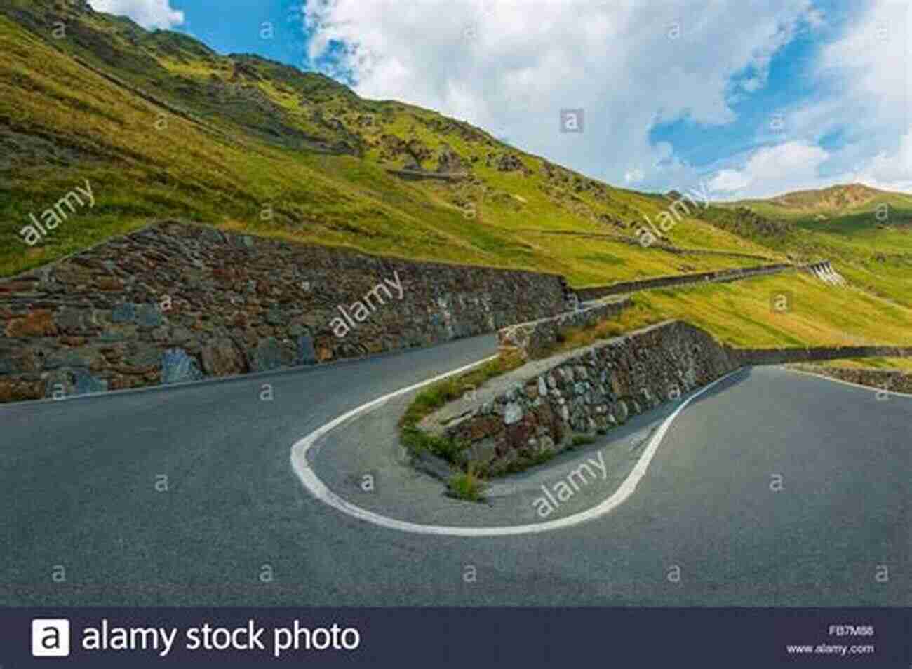 Driving Through The Winding Roads Of The Stelvio Pass, Surrounded By Breathtaking Alpine Scenery. Are We Doing The Stelvio Today?