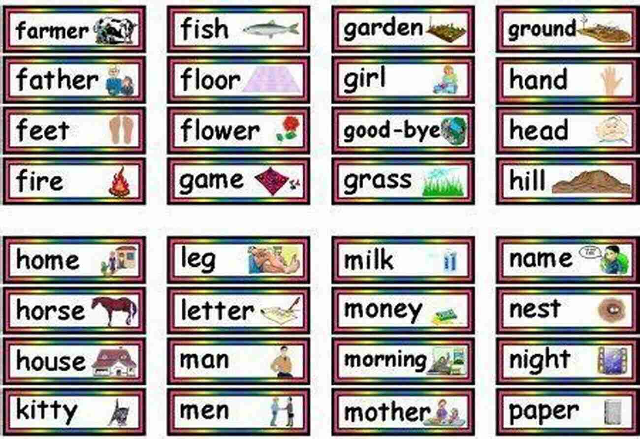 Example Of Sight Words Plus Nouns Flash Card Sight Words Plus Nouns Sight Word Flash Cards With Critters For Preschool Kindergarten And Grades 1 To 3 (Bugville Critters 74)