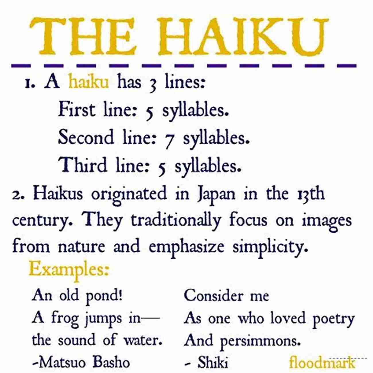 Five Seven Five Collection Of Haiku Poems Five Seven Five: A Collection Of Haiku Poems