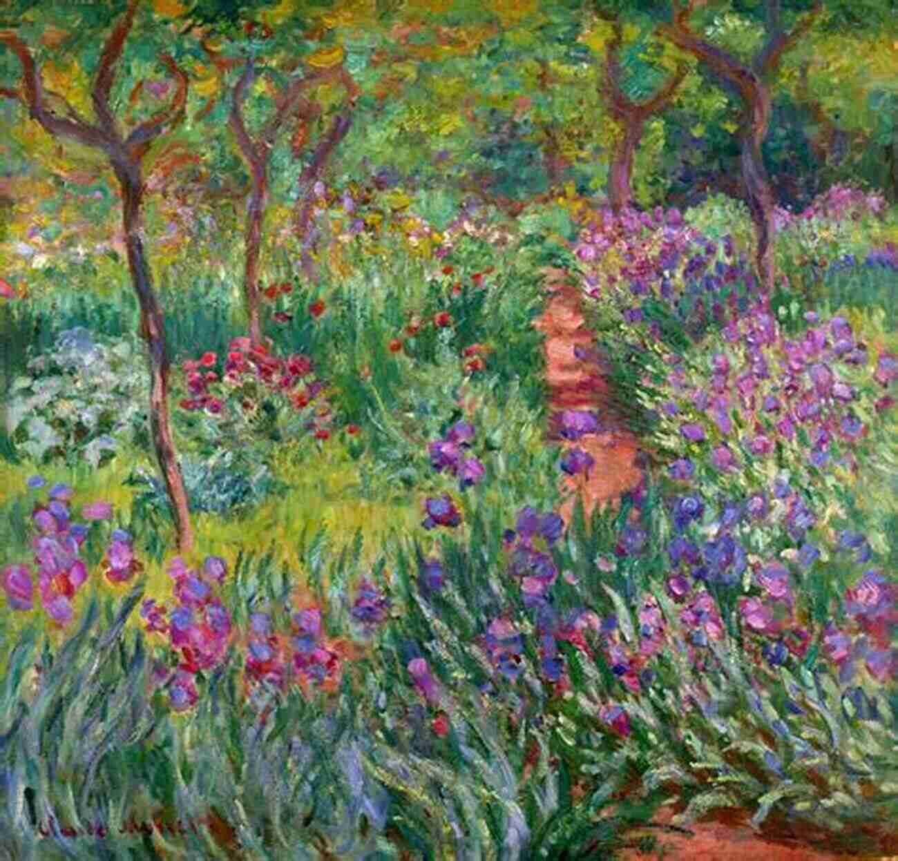 Floral Art Print Titled 'Mother's Garden' By Claude Monet Mother S Day Thanks Flowers In Art To Remember Mother 10 Prints In A To Decorate Gift Or Collect: Challenge 2017 Art To Raise Awareness To Humanitarian Causes By Artist Grace Divine