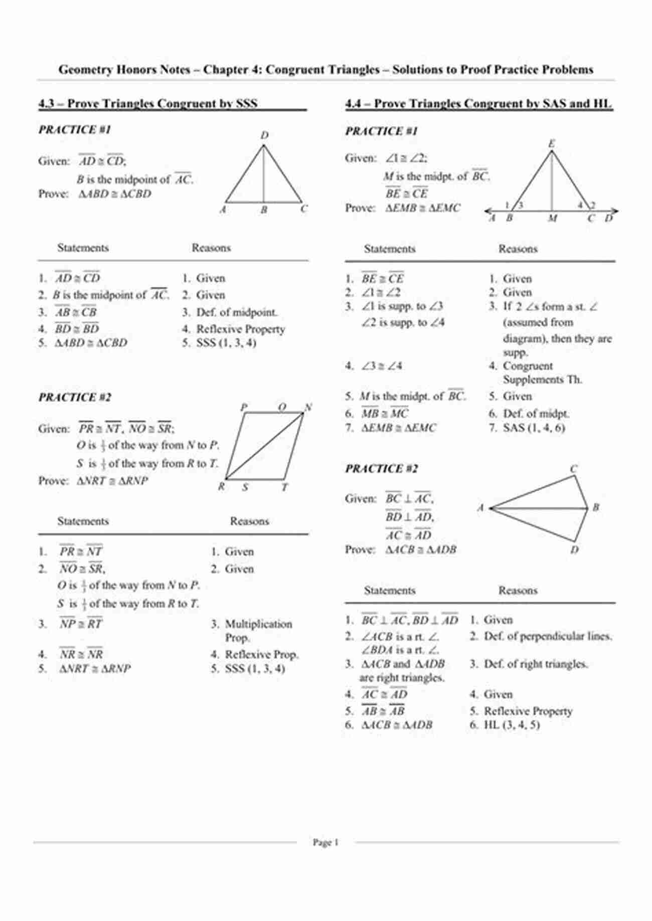 Geometry Proofs Practice Worksheets Foundations Of Geometry (2 Downloads): Foundations Of Geometry P2