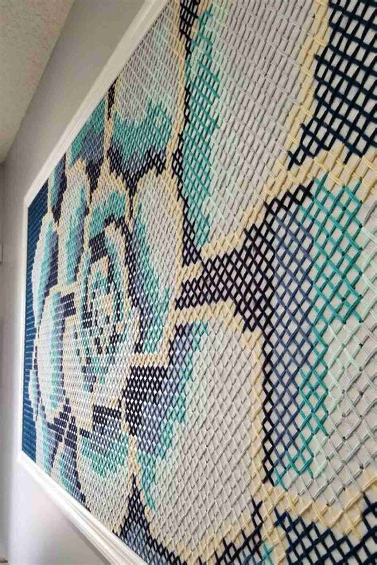 Giant Cross Stitch Modern Art