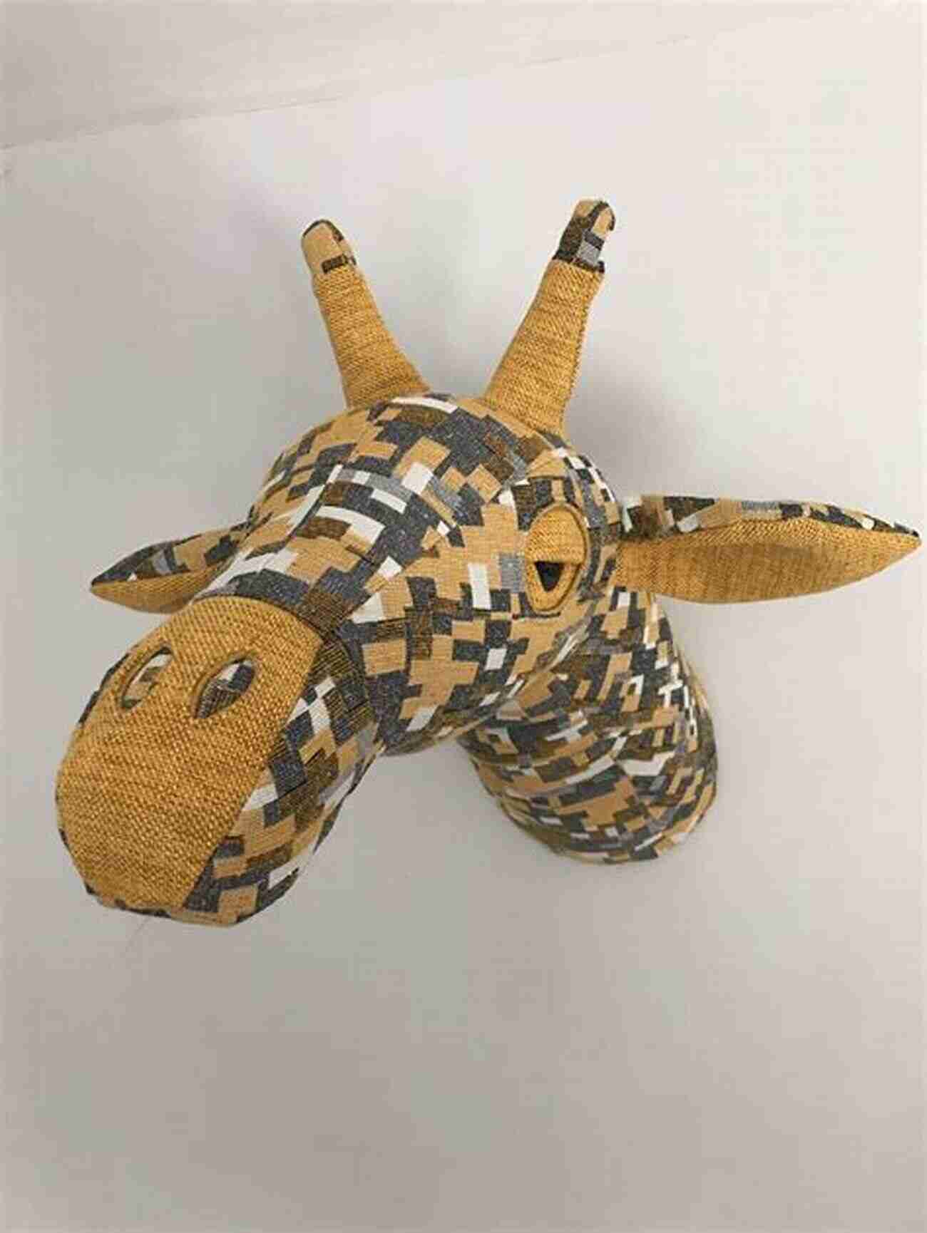 Graceful Giraffe Sewn Animal Head Sewn Animal Heads: 15 Trophy Heads To Stitch