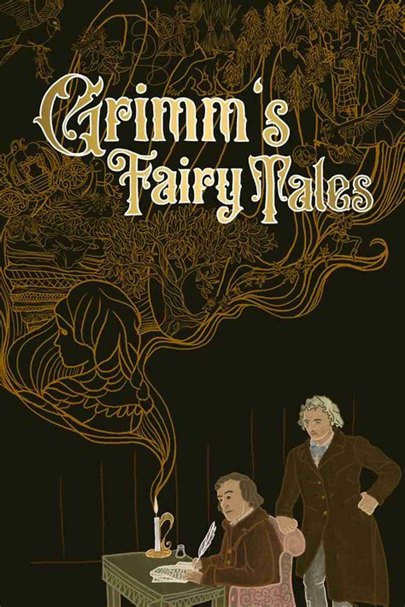 Grimm's Fairy Tales Book Cover With Enchanting Characters And Magical Settings Grimms Fairy Tales Shalimar Ali