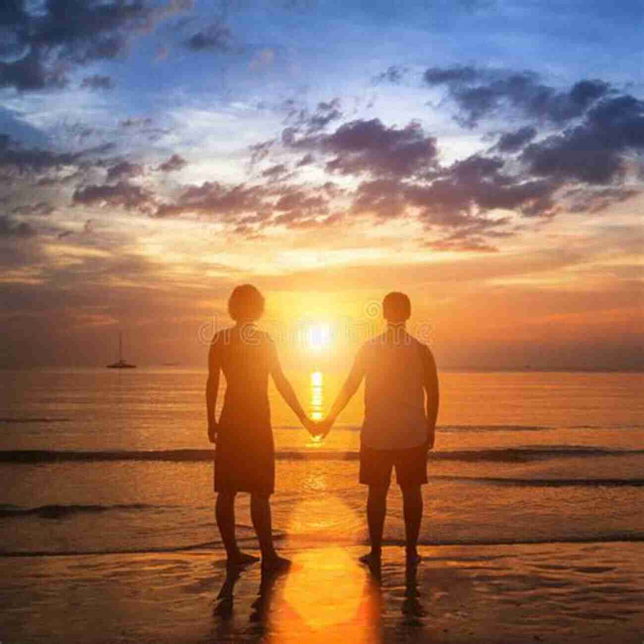 Happy Couple Holding Hands At Sunset The Marriage Key: Secret Principles That Guarantee Successful Marriages (The Relationship Keys 1)