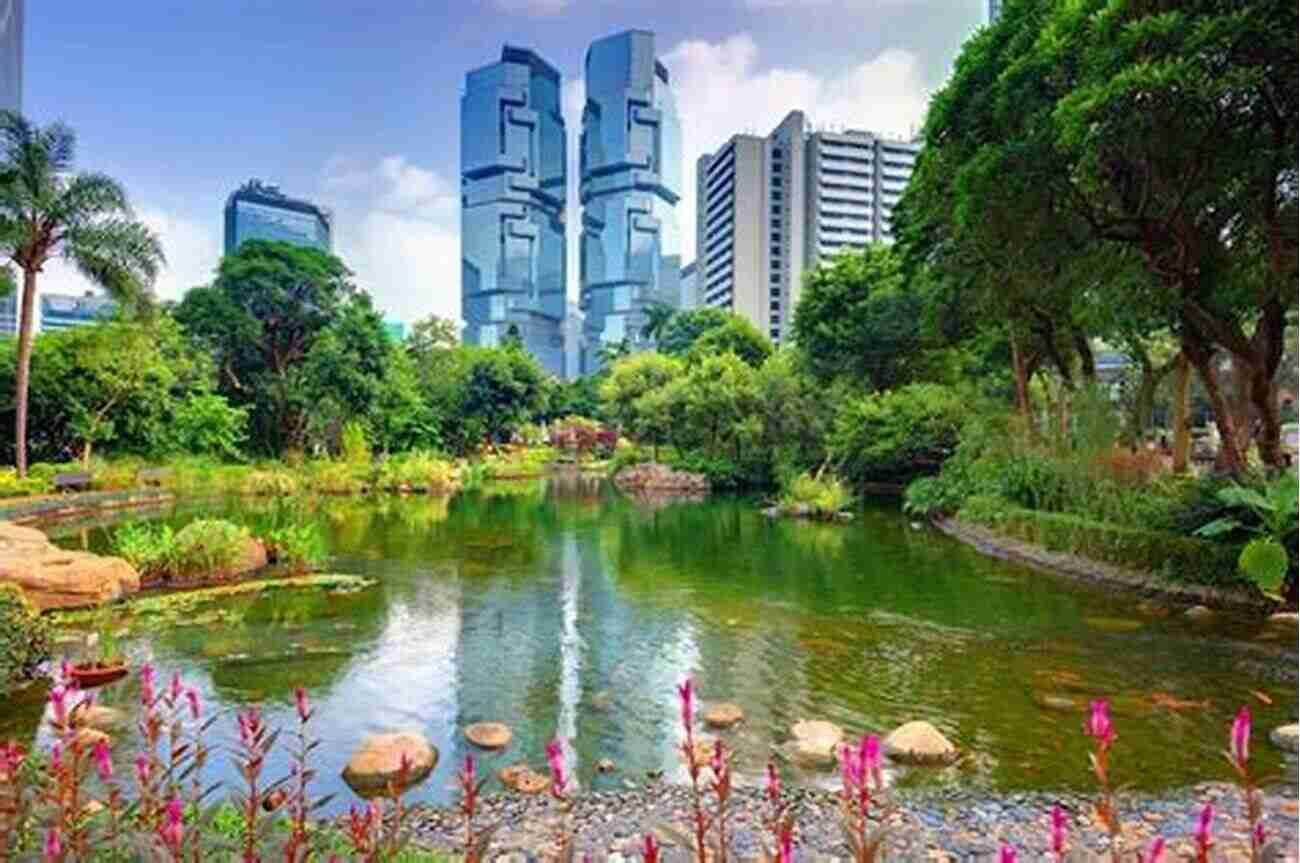 Hong Kong Park With Green Landscapes And Skyscrapers Photo Essay: Beauty Of Hong Kong: Volume 72 (Travel Photo Essays)