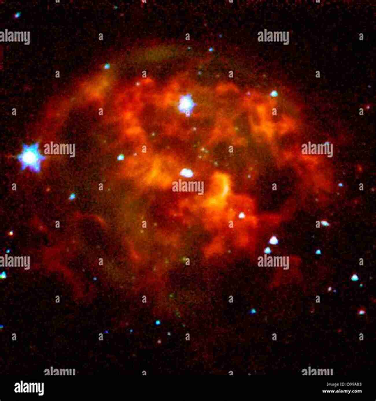 Illustration Of A Dying Star Surrounded By Colorful Nebula How Does A Star Die? Astronomy For Kids Children S Astronomy