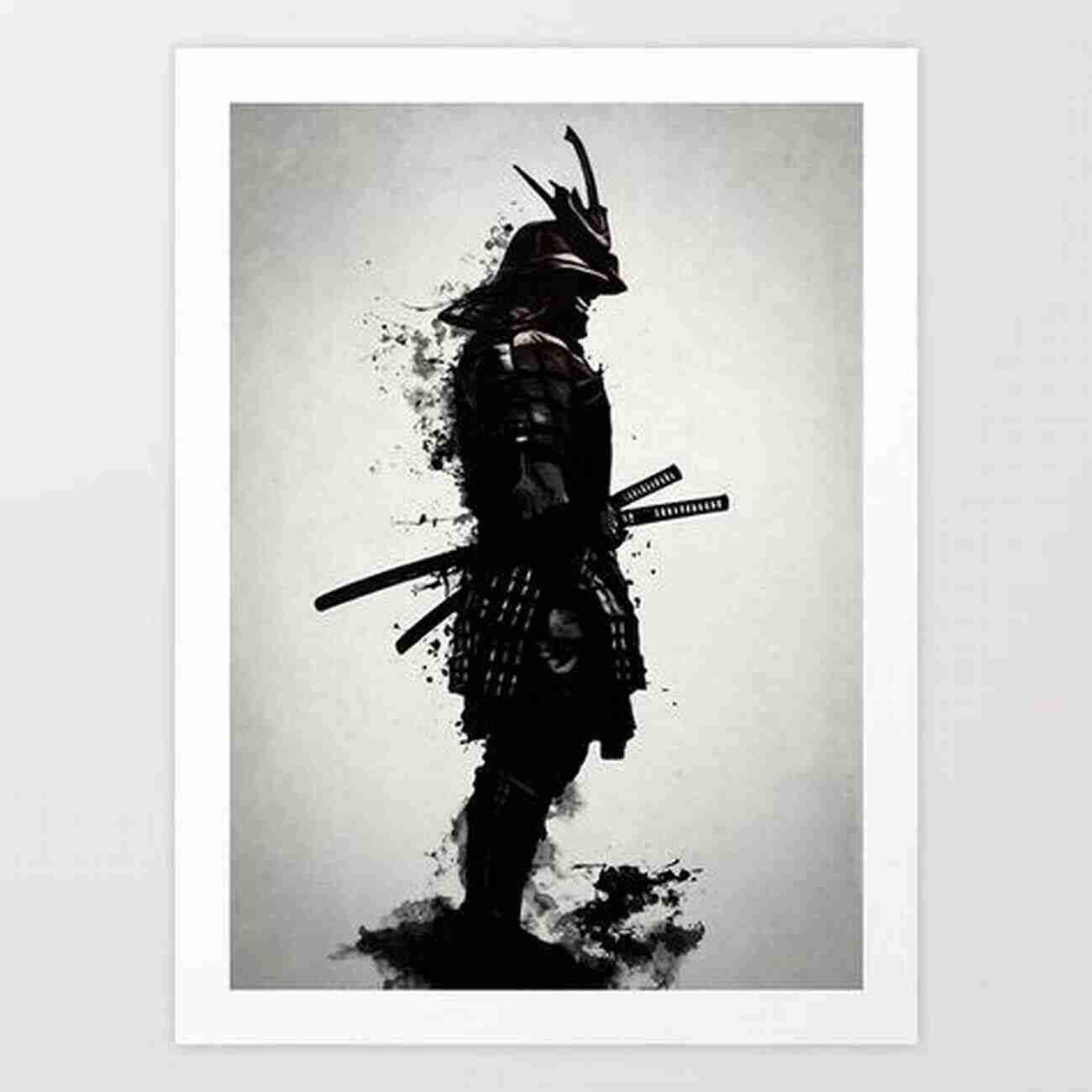 Illustration Of A Stoic Samurai Warrior Heart Of Asia: True Tales Of The Far East