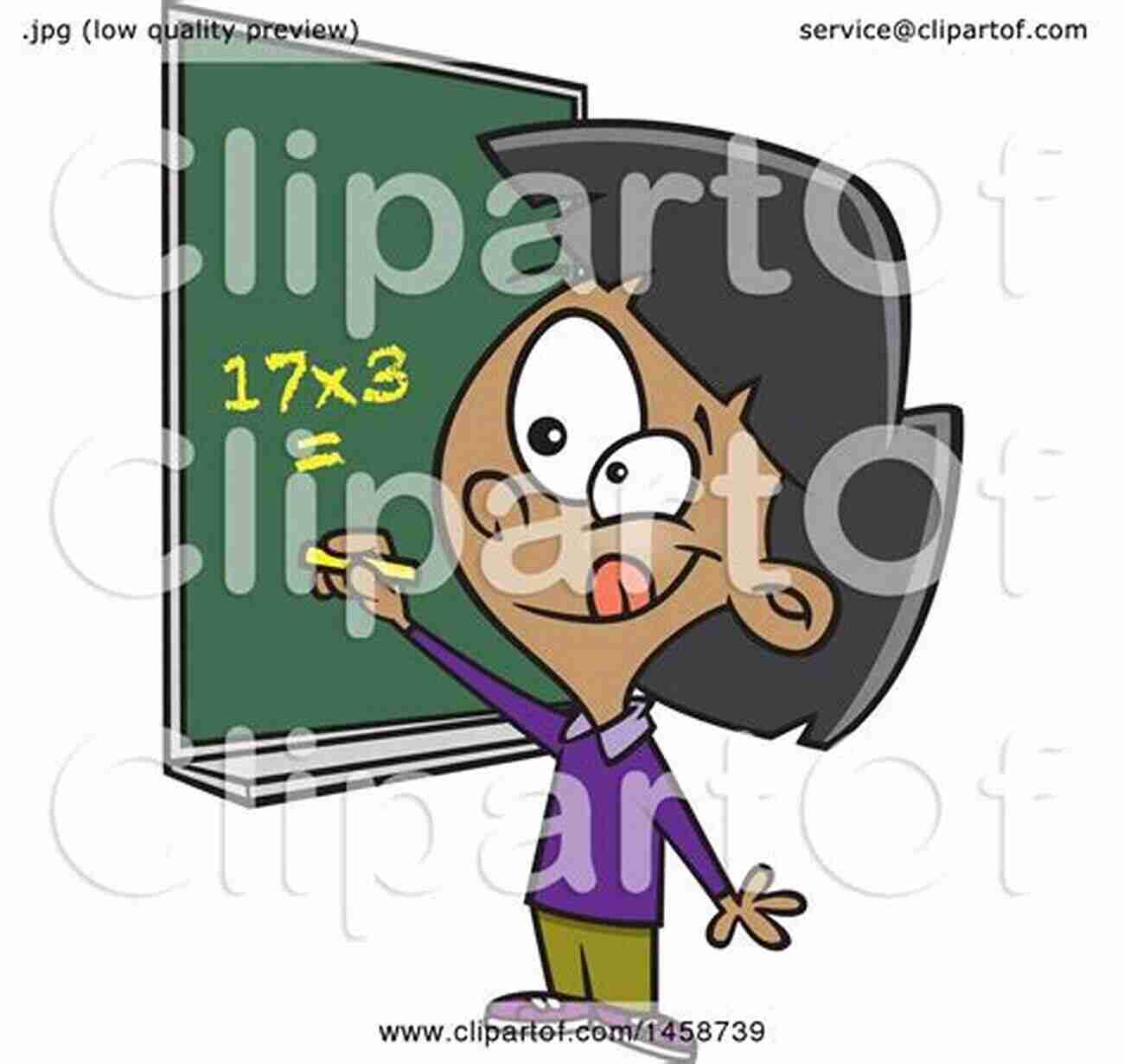 Illustration Of Children Solving Multiplication Problems Easy Maths: Harder Multiplications For Kids 10 To 15