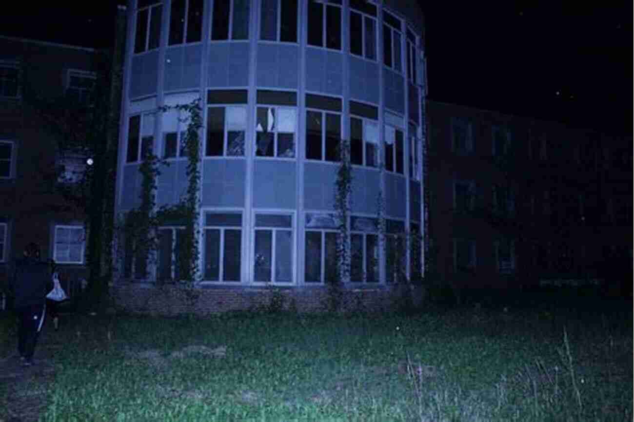 Image Of An Abandoned Asylum At Night Death By Parachute And Other Scary Stories