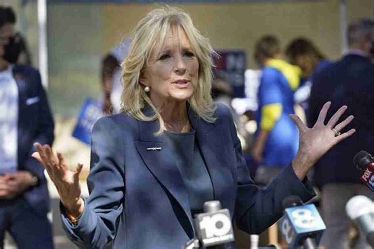 Jill Biden And Bob Blume Campaigning For Education Female Force: Jill Biden Bob Blume