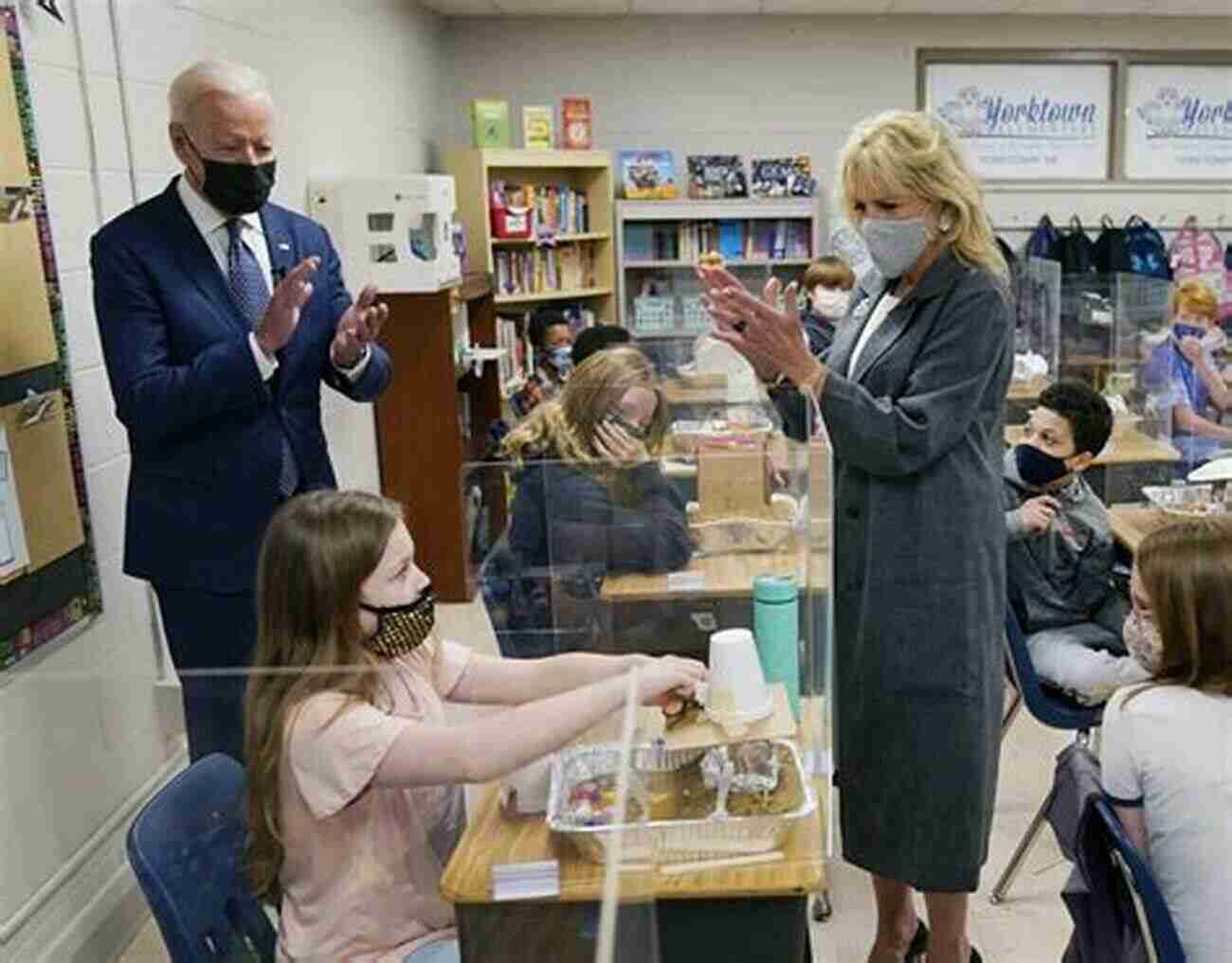 Jill Biden Teaching Her Students Female Force: Jill Biden Bob Blume