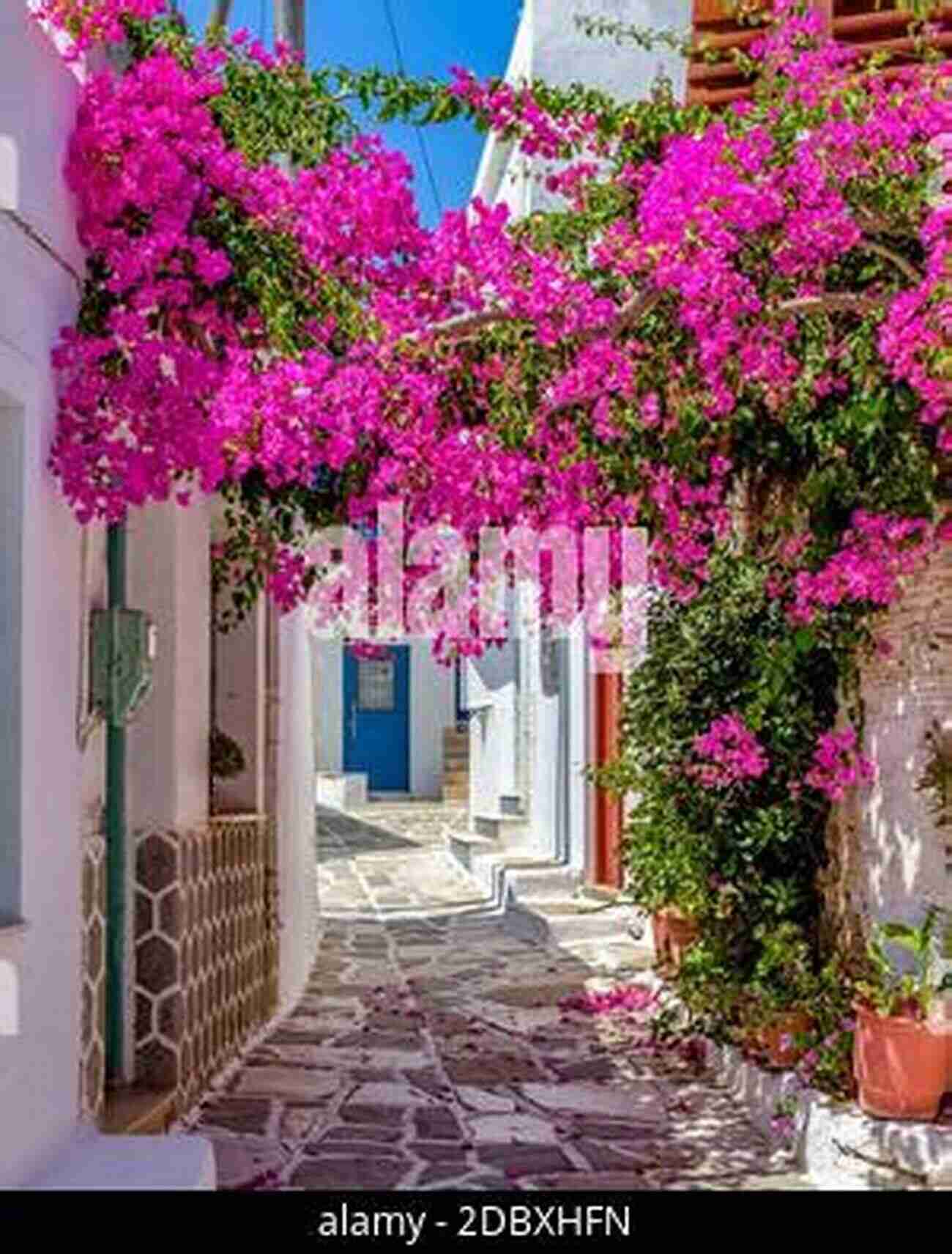 John And Mary Standing Amidst A Picturesque Greek Village, Surrounded By Whitewashed Buildings And Vibrant Bougainvillea. They Exude A Sense Of Wonder And Excitement. Never Too Old For Adventure Two Octogenarians Abroad: Correspondence From A Year Of Home Exchanges With Couples In Austria Germany France And Poland