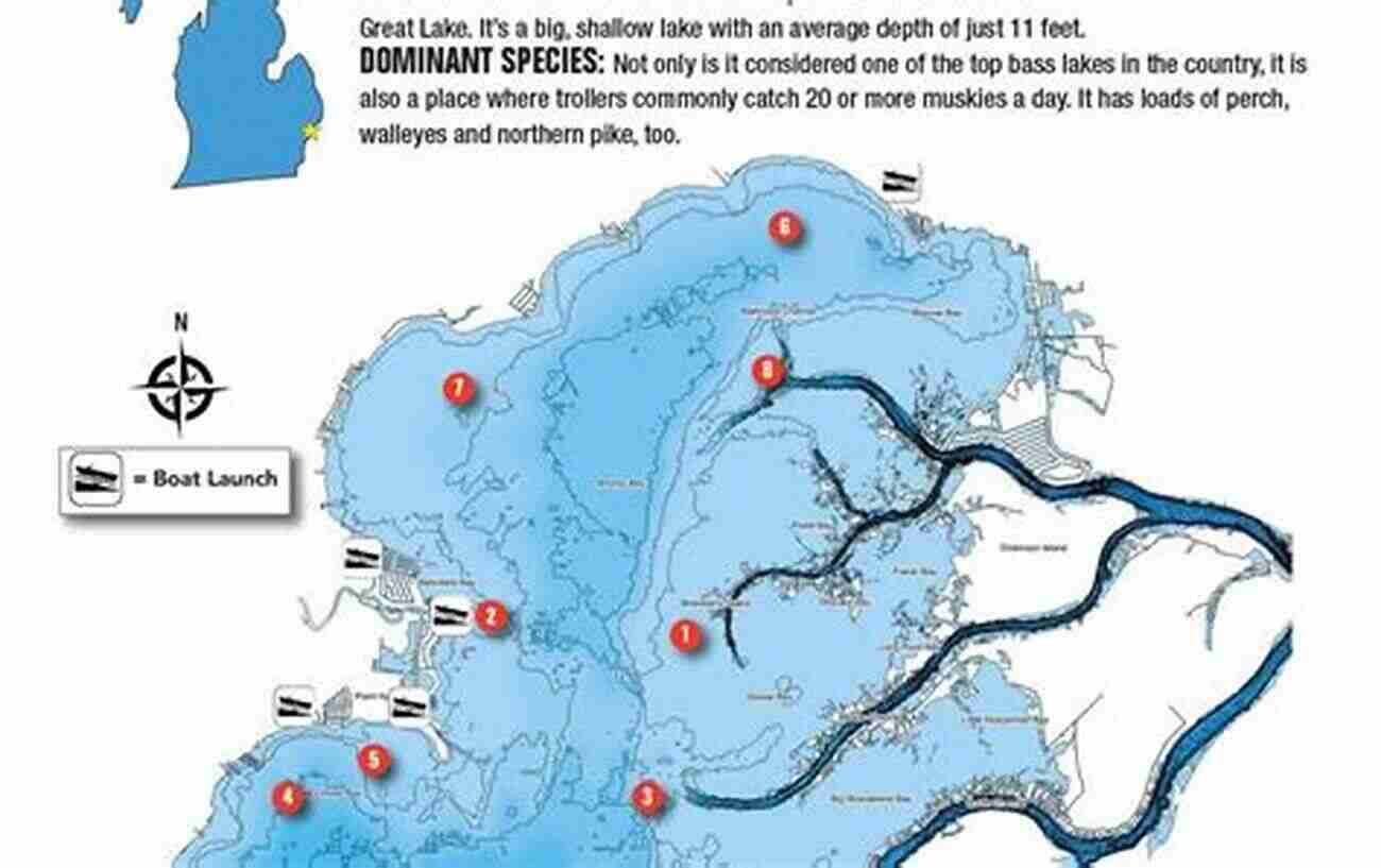 Lake St. Clair Michigan S Best Lakes Fishing Maps Guide