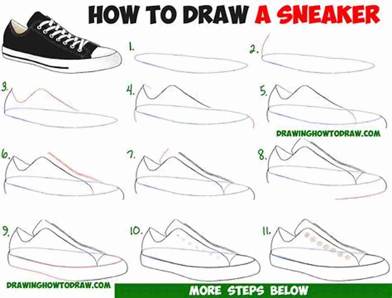 Learn How To Draw Shoe Houses For Kids Step By Step Tutorial How To Draw Shoe Houses For Kids: Step By Step Drawing For Kids