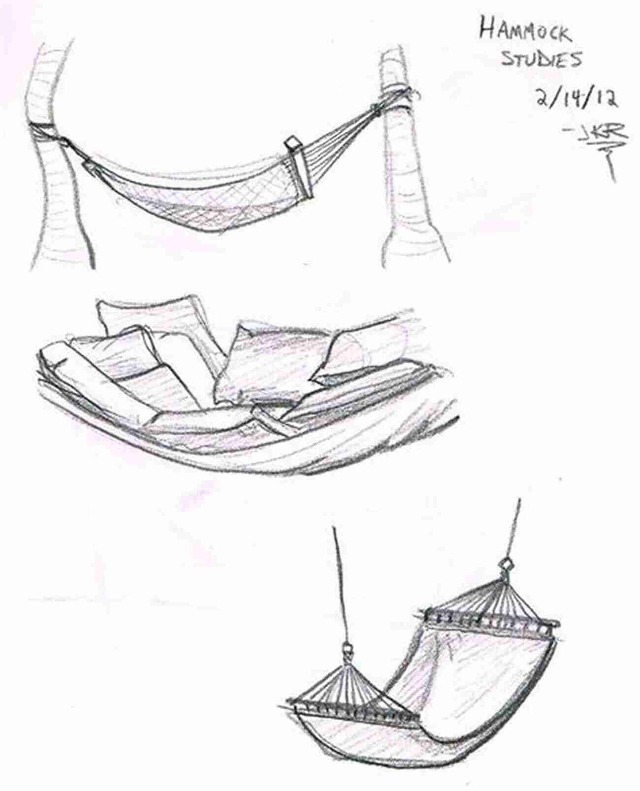 Learn To Draw A Calming Hammock A Tropical Paradise Awaits How To Draw 20 At The Beach: Learn To Draw Step By Step Drawing Tutorial