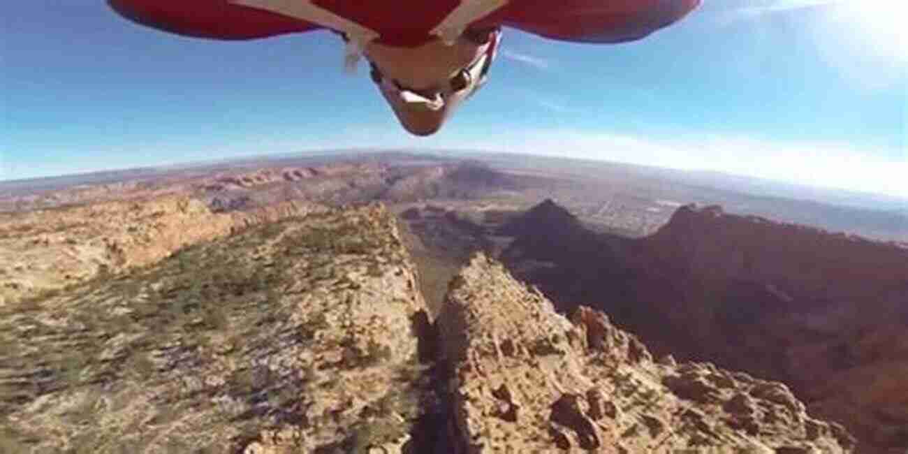 Leo Hand Gliding Through A Narrow Canyon With His Wingsuit 101 3 4 Stunts Leo Hand