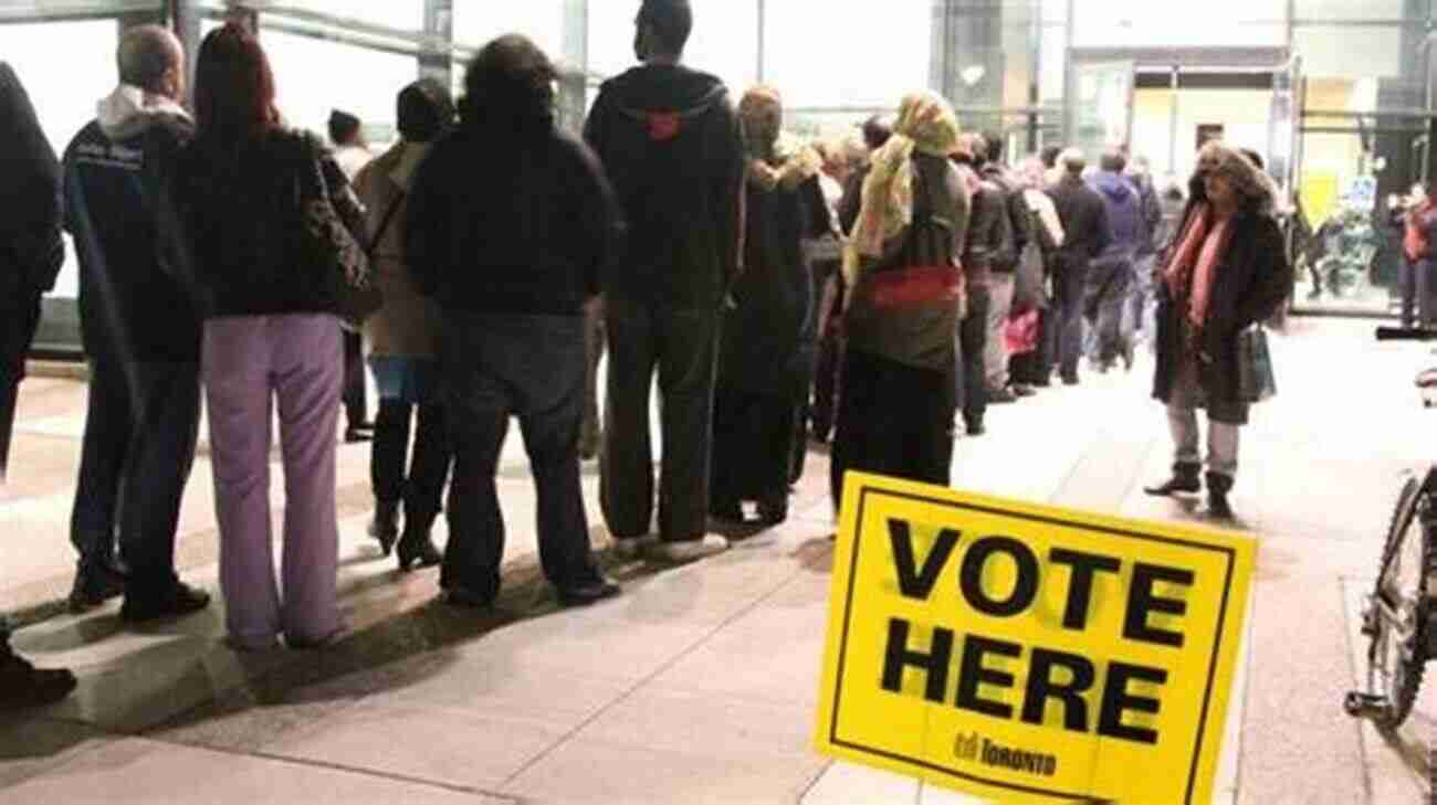 Long Lines Of People Waiting To Vote Outside A Polling Station Give Us The Ballot: The Modern Struggle For Voting Rights In America