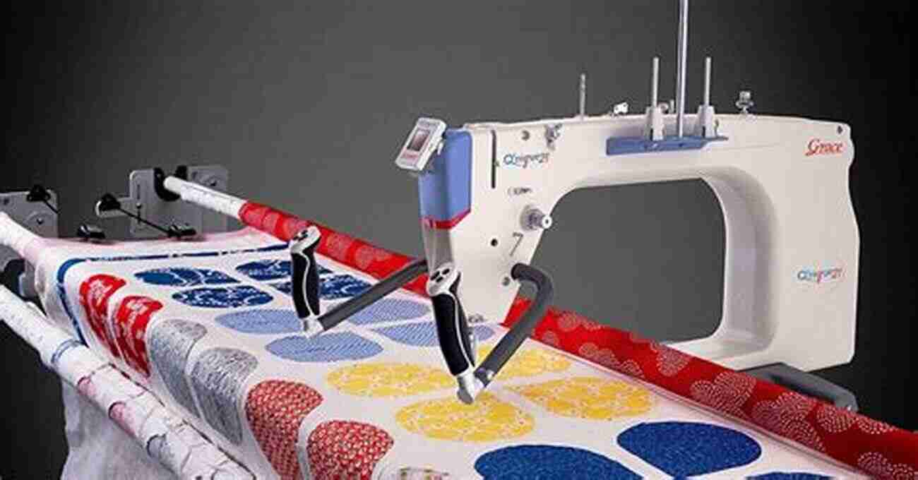 Longarm Quilting Machine On A Quilted Background Longing For A Longarm: Should You Buy A Longarm Quilting Machine?