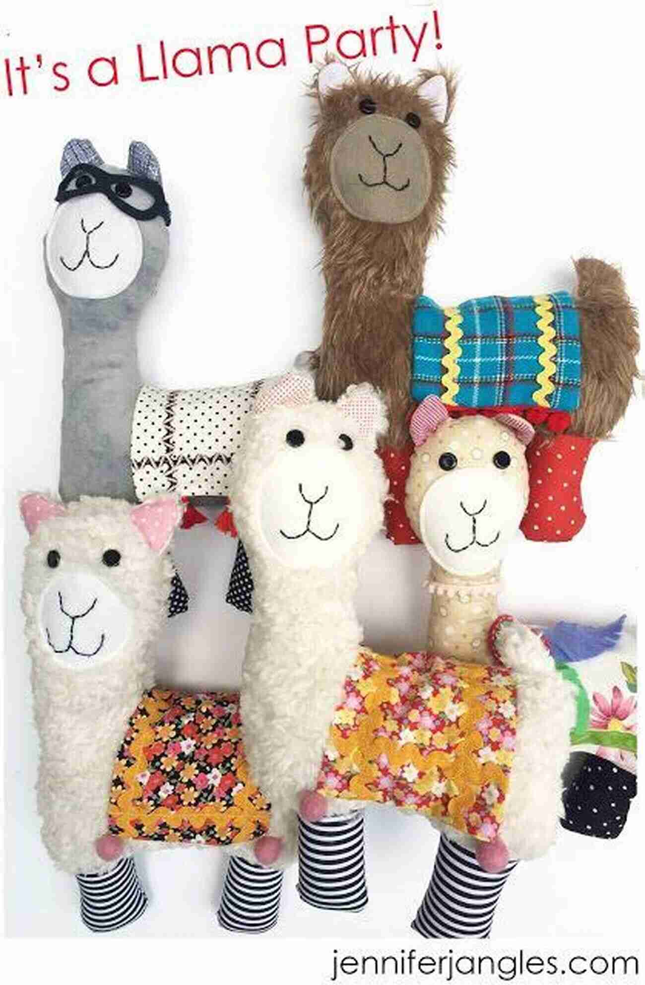 Lovable Llama Sewn Animal Head Sewn Animal Heads: 15 Trophy Heads To Stitch