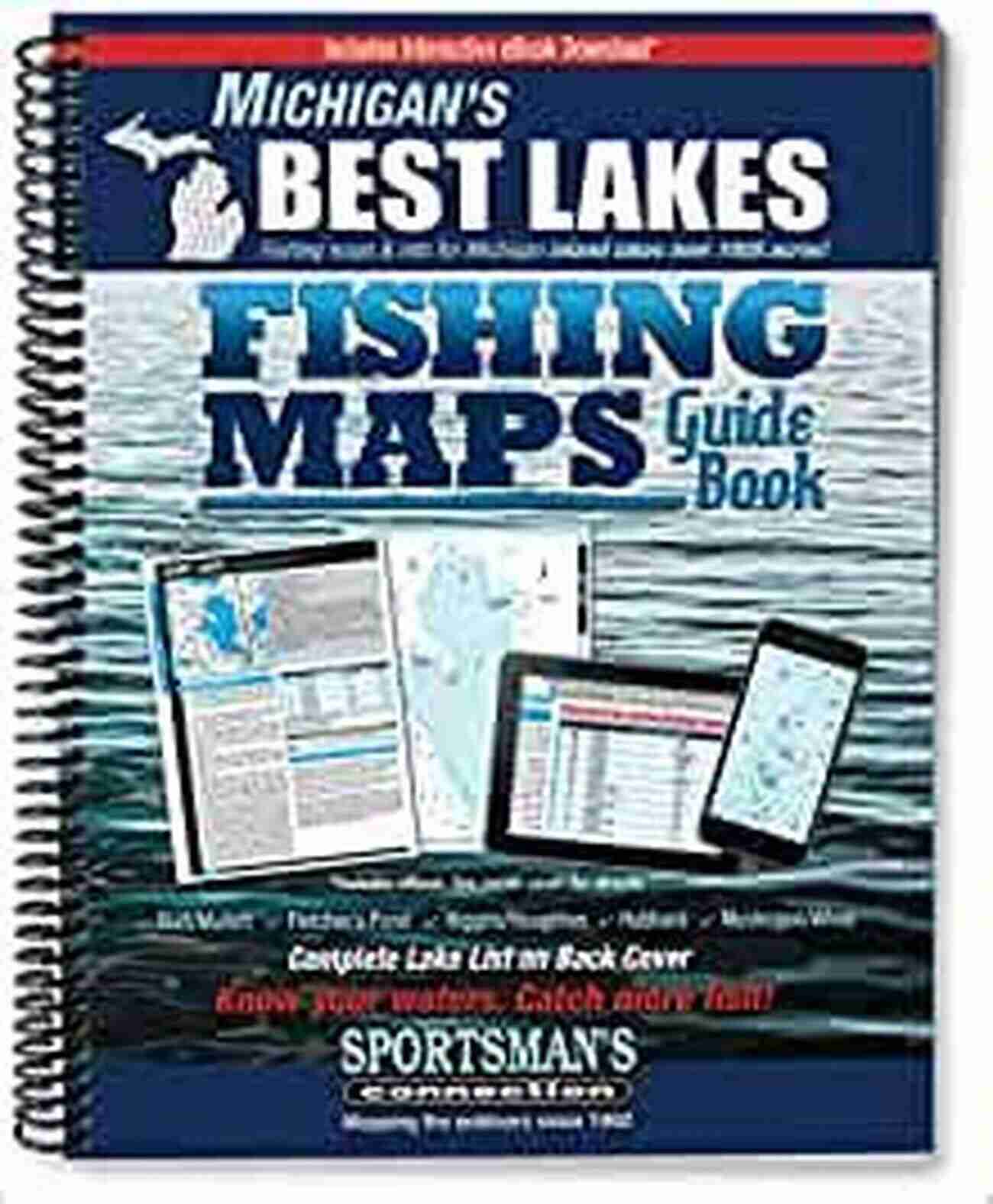 Michigan's Best Lakes Fishing Maps Michigan S Best Lakes Fishing Maps Guide