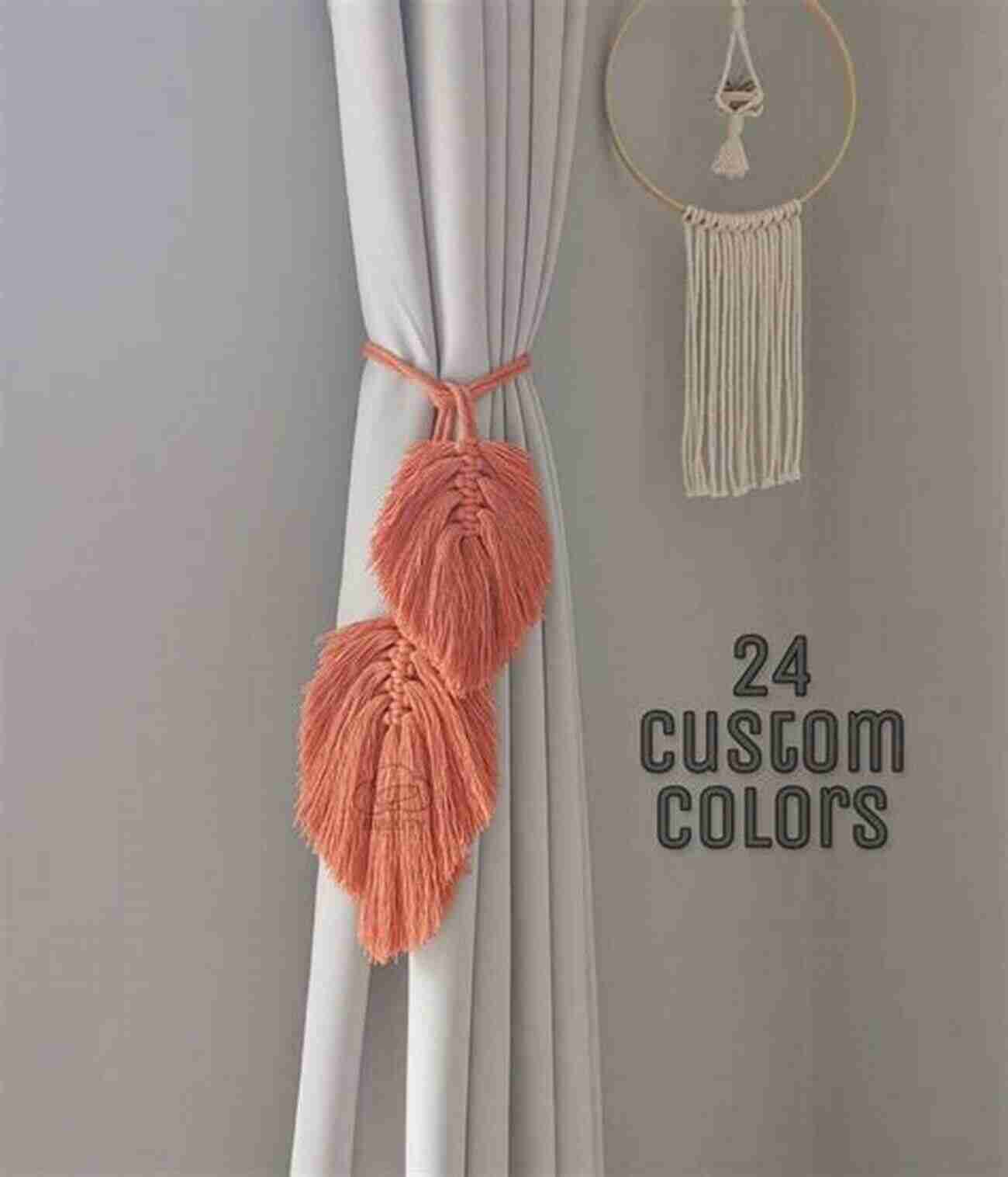 Modern Minimalism Curtain Tie Back Pattern Crochet Curtain Tie Backs Tutorials: Beautiful Curtain Tie Back Patterns