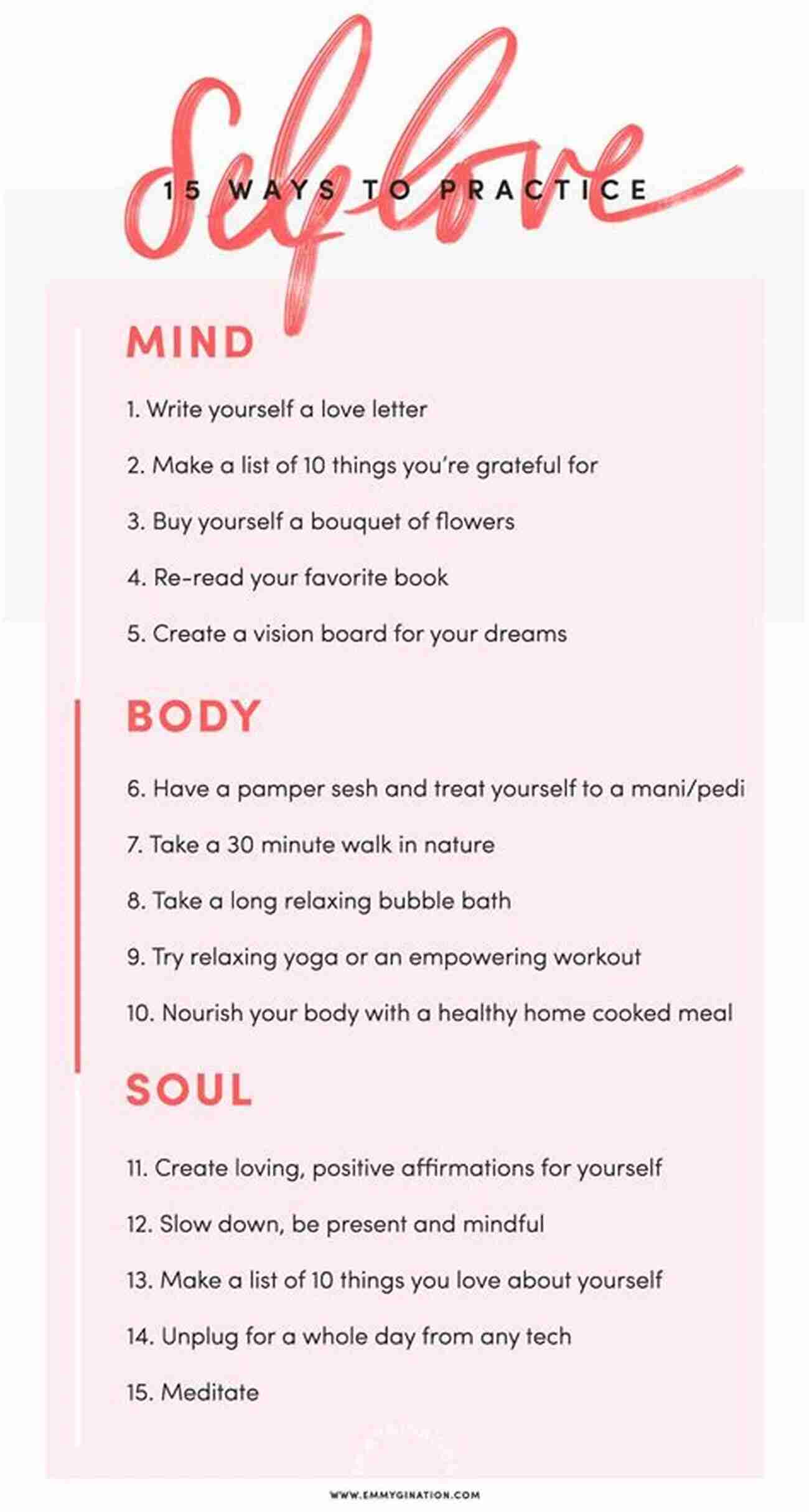 Person Practicing Self Love And Self Care The No Excuses Guide To Soul Mates: You Can Attract A Great Relationship Stop Making Mistakes In Love