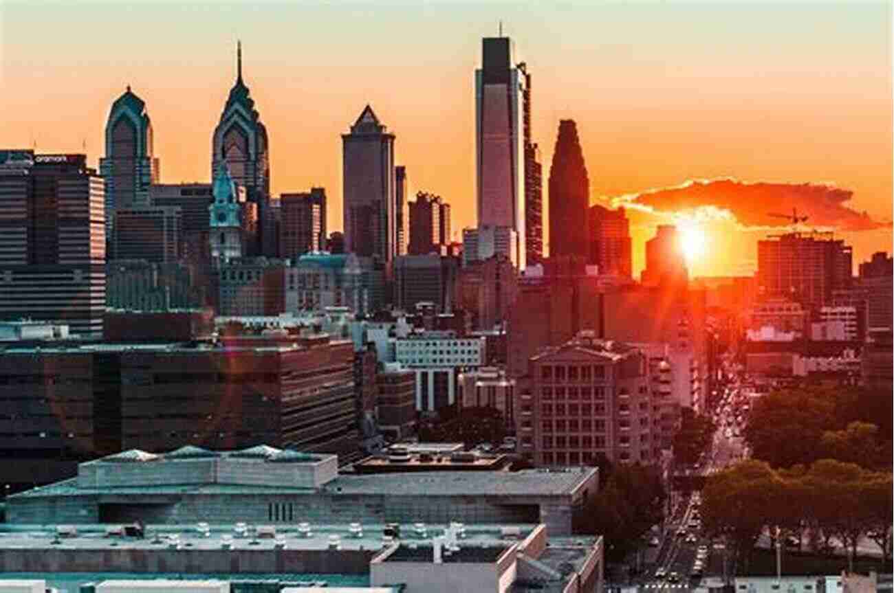 Philadelphia Skyline At Sunset Philadelphia The Best Of Everything (Search Word Pro Travel Series)