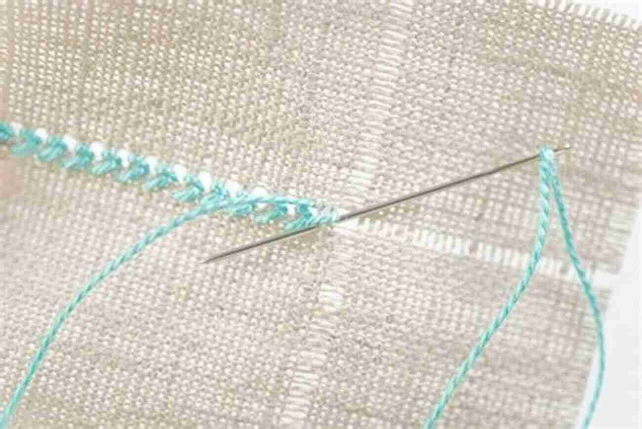 Picking Up Stitch SWEDISH HUCK EMBROIDERY FOR BEGINNERS: How To Start And Stitch Huck Embroidery Thread Conditioners Getting A Self Fringing Edge