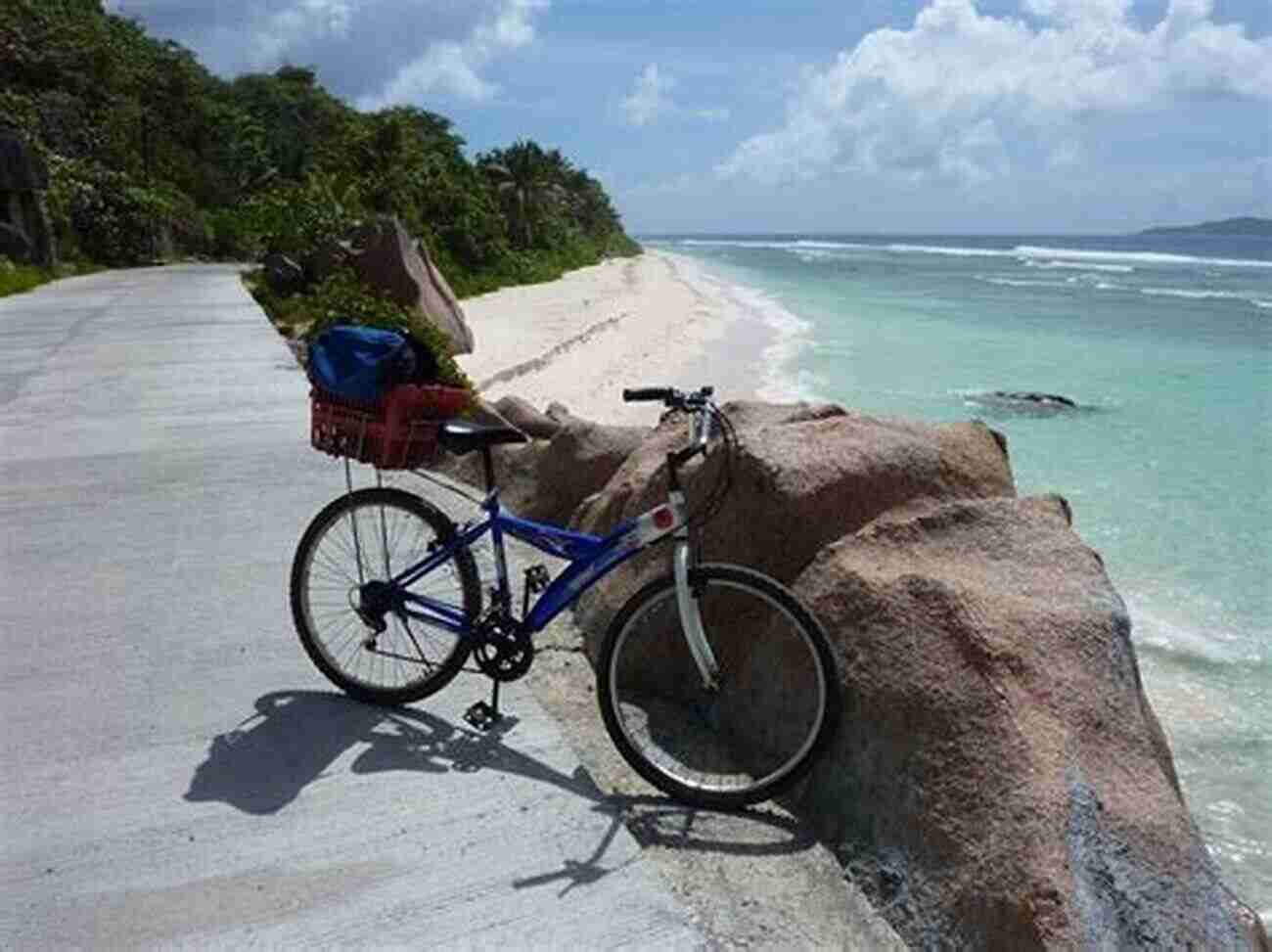 Picture Of A Bicycle On A Path In La Digue Island A Travel Photo : Lost In Seychelles Vol 2 Praslin Island And La Digue Island