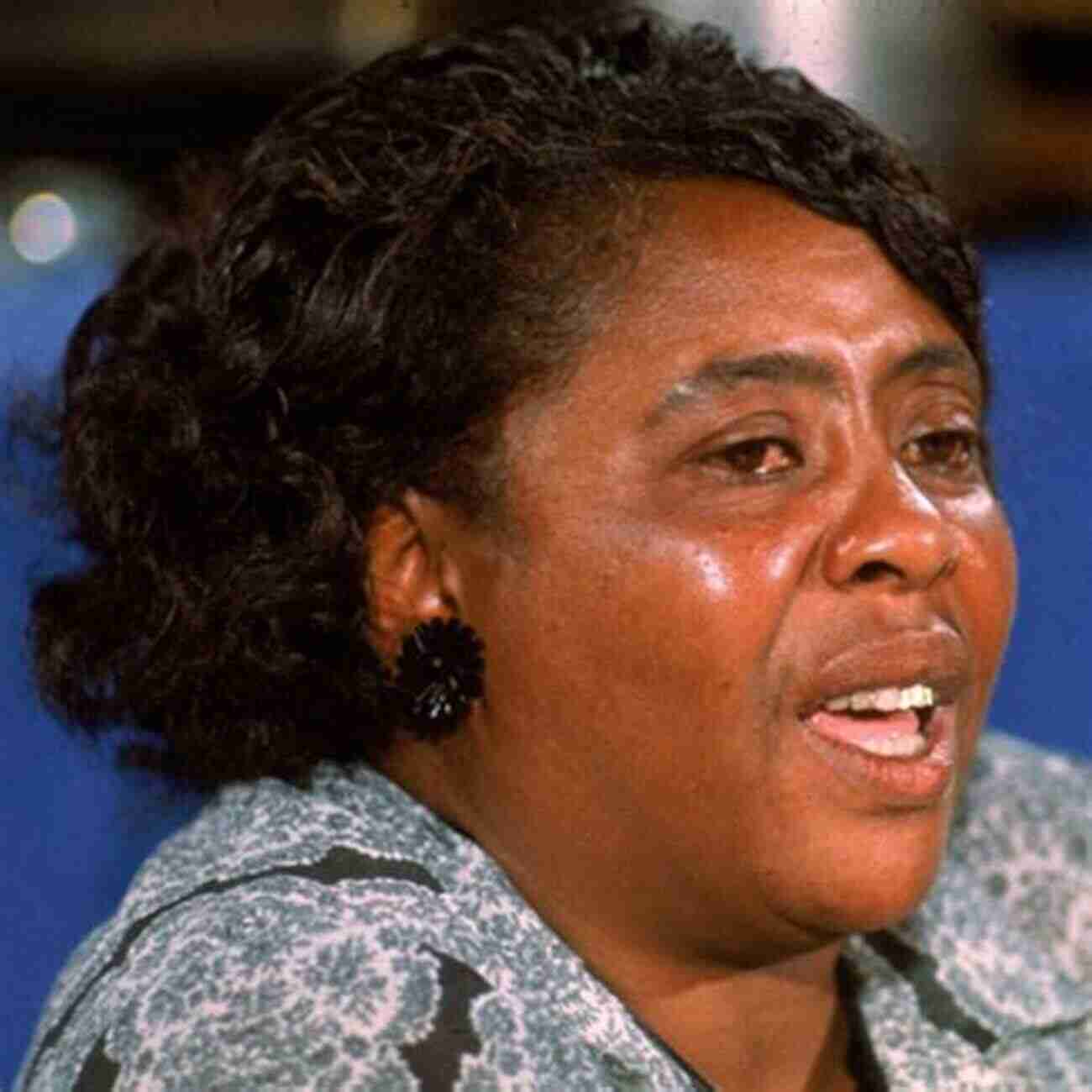 Portrait Of Fannie Lou Hamer, A Prominent African American Voting Rights Activist. Women Civil Rights Leaders (Lucent Library Of Black History)