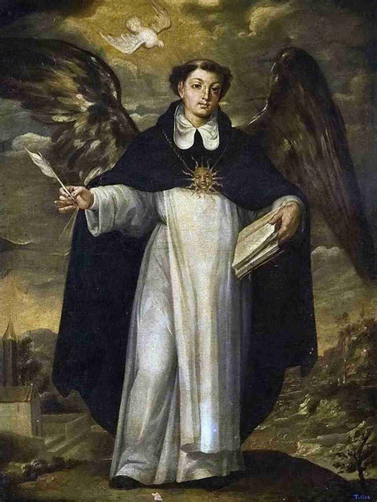 Portrait Of Thomas Aquinas, Also Known As The Angelic Doctor The Saint And The Atheist: Thomas Aquinas And Jean Paul Sartre