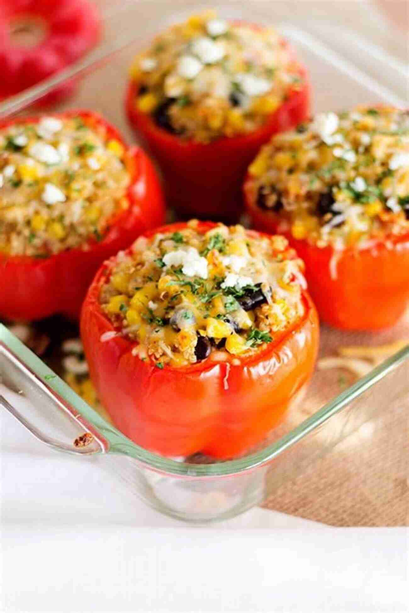 Quinoa Stuffed Bell Peppers SIRT FOOD DIET: The Comprehensive Guide With Delicious Recipes To Burn Fat Activate Your Shiny Gene And Healthy Weight Loss