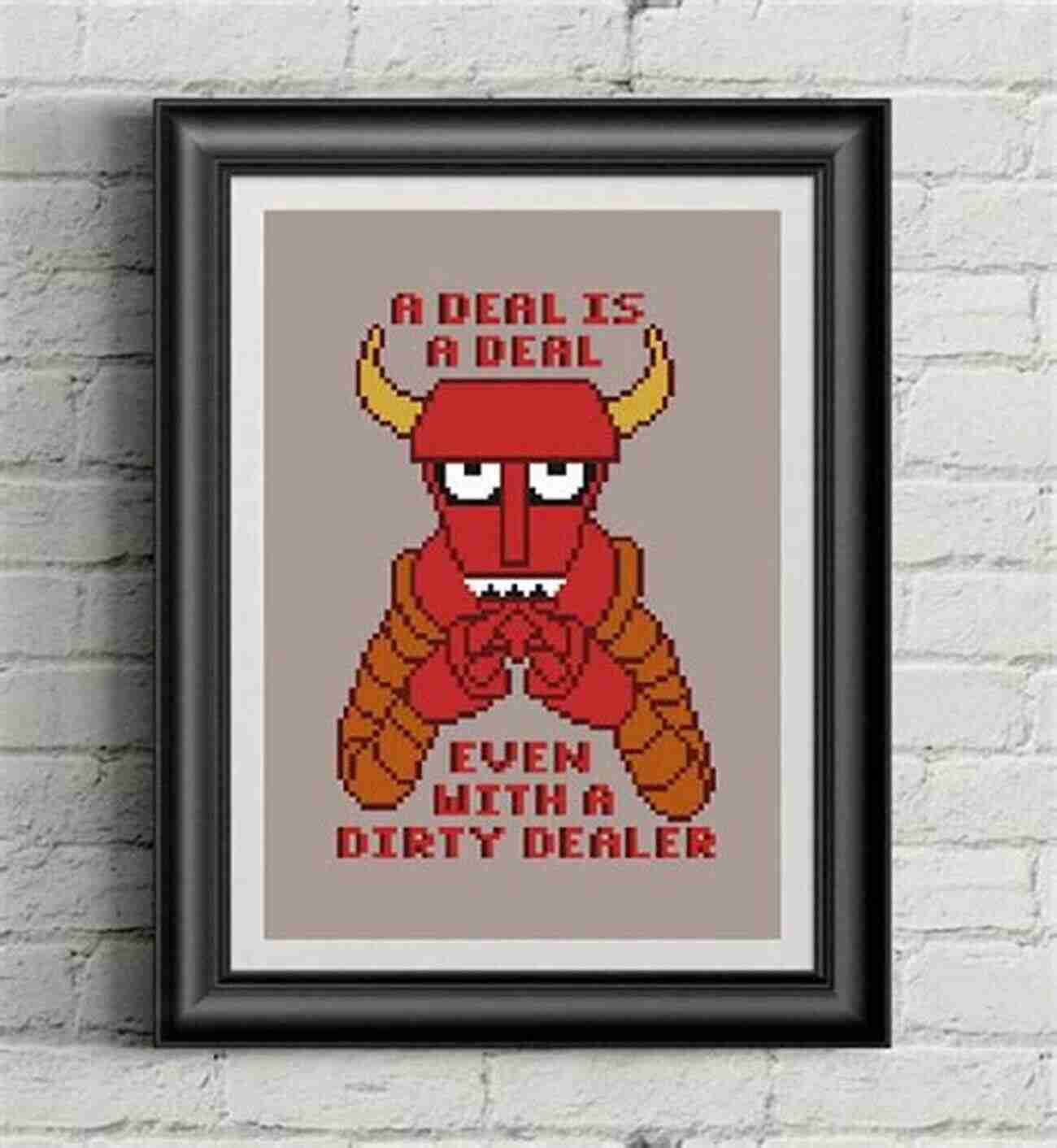 Robot Devil Cross Stitch Pattern 13 Futurama Characters Cross Stitch Patterns