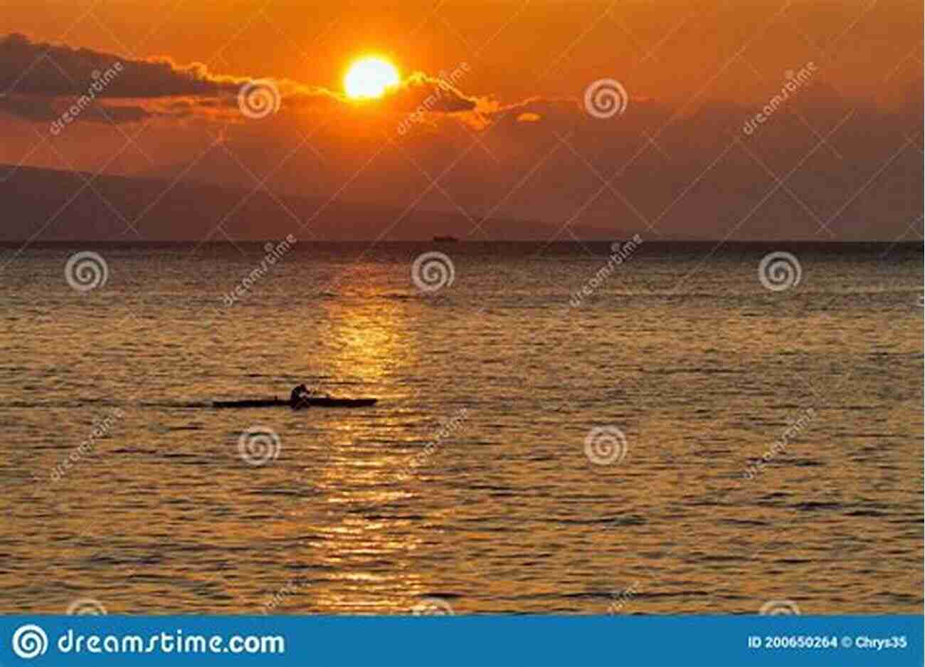 Rowing In The Sunset An Inspiring View Rowing For My Life: Two Oceans Two Lives One Journey