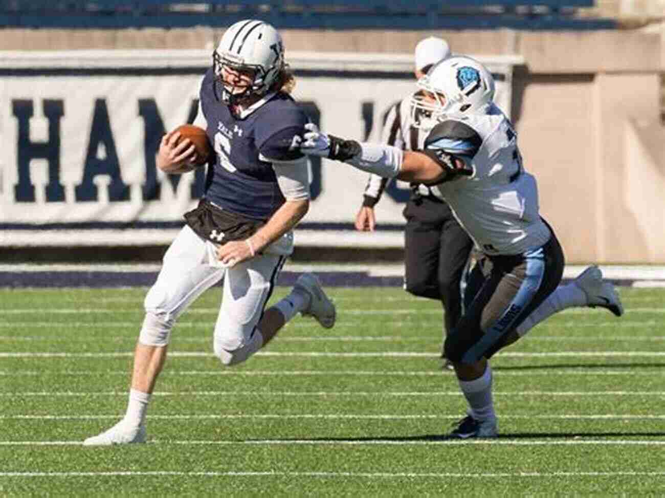 Rowland Barbour Playing Football For Yale University Center Rush Rowland Ralph Henry Barbour