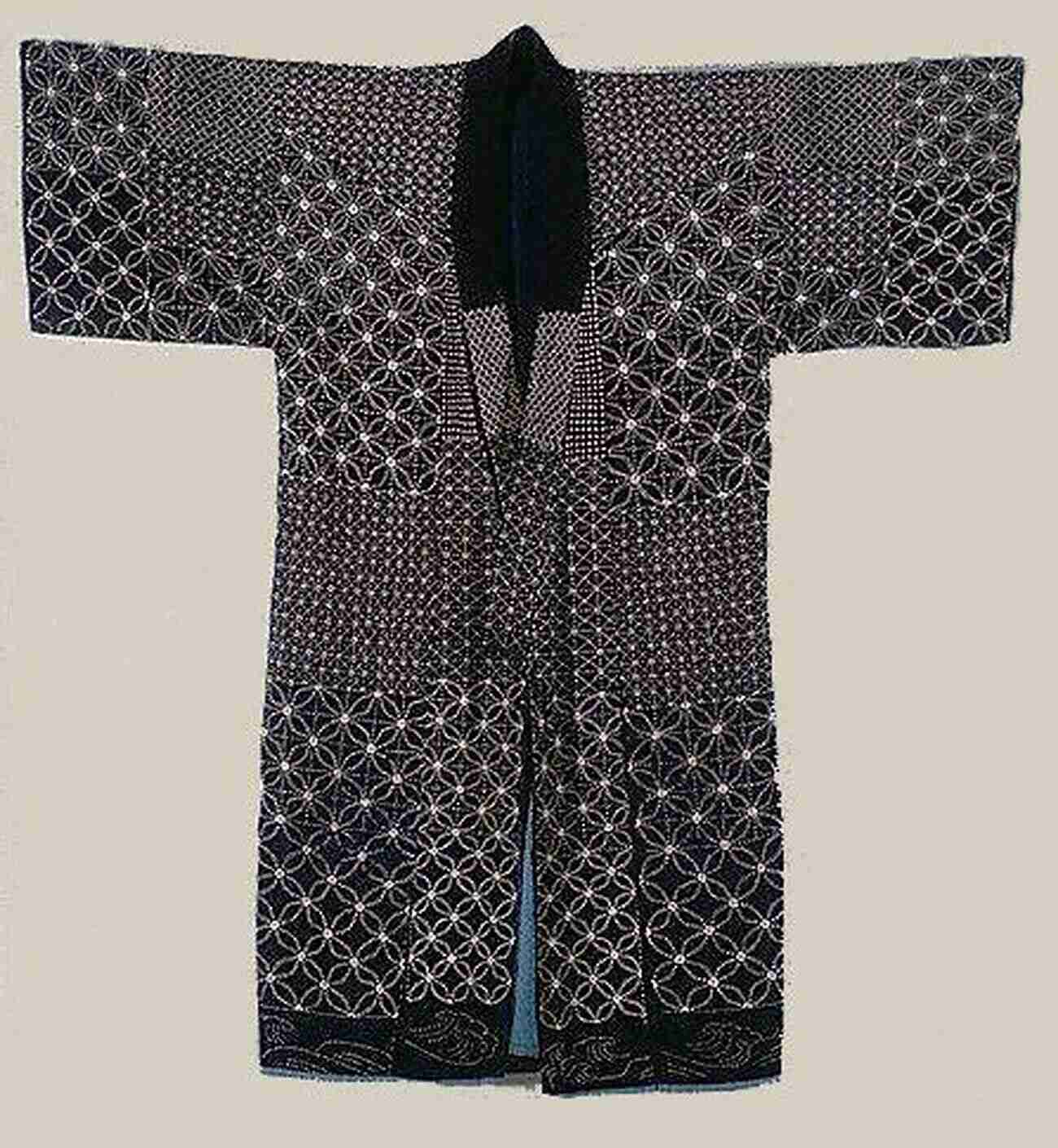 Sashiko Embroidered Kimono Sashiko Embroidery: Unique And Stunning Sashiko Embroidery Pattern: Sashiko Embroidery Technique